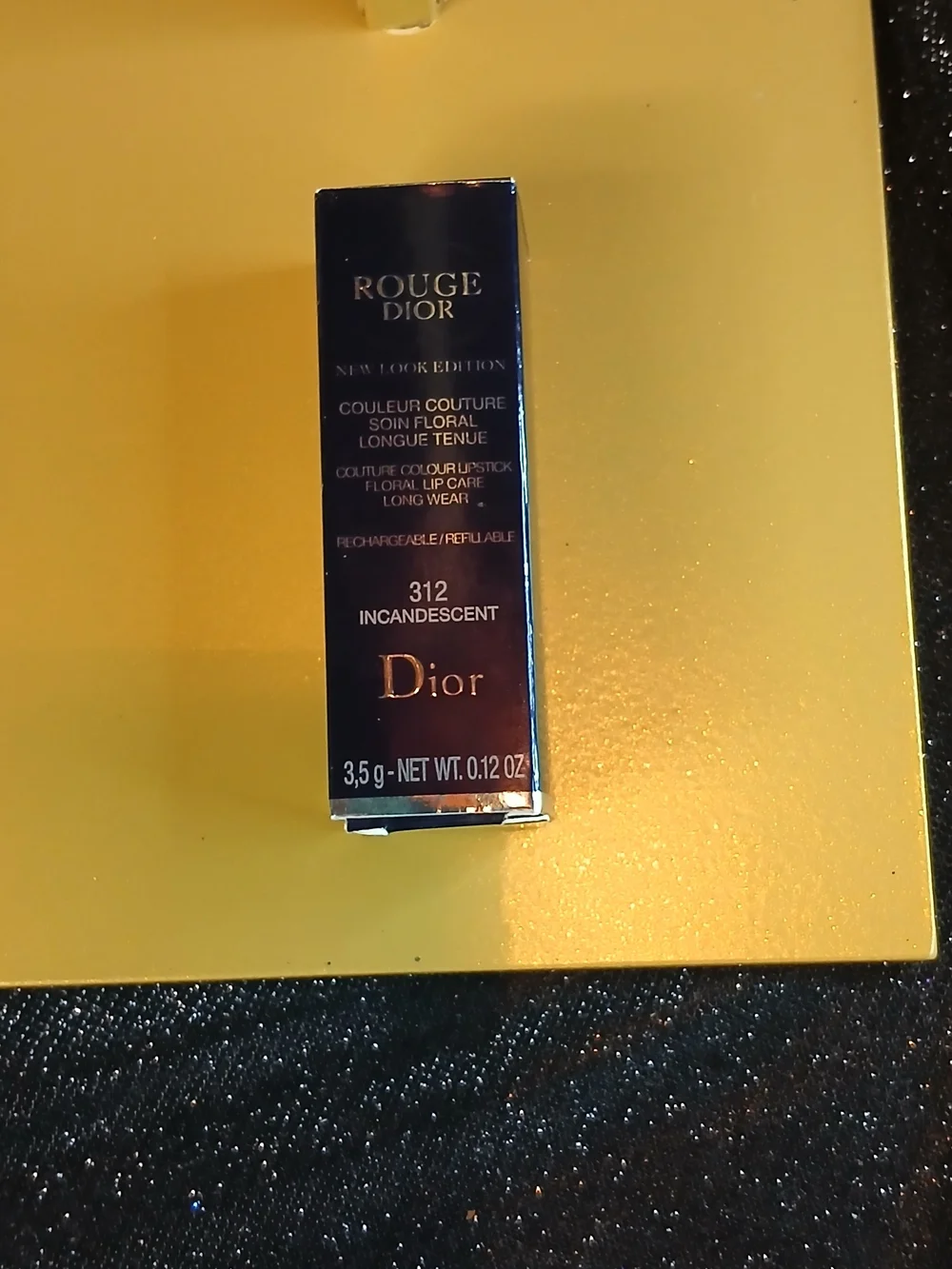 Dior Houndstooth Limited Edition Lipstick - #312 Incandescent Shade 3.5g/.12oz